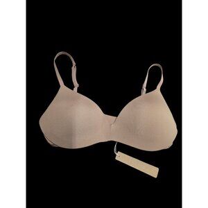 Skims Wireless Lightly Lined Bra. color clay. size 36DDD. style BR-WRL-1889